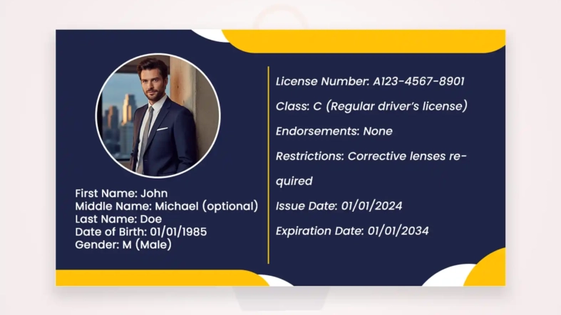 California Drivers License