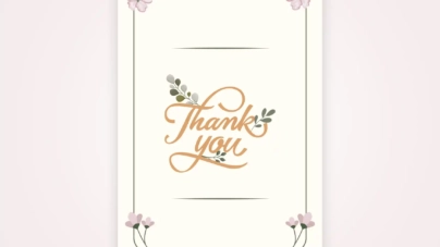 Wedding Thank You Cards