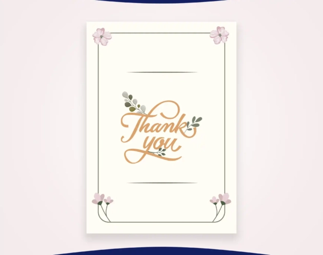 Wedding Thank You Cards