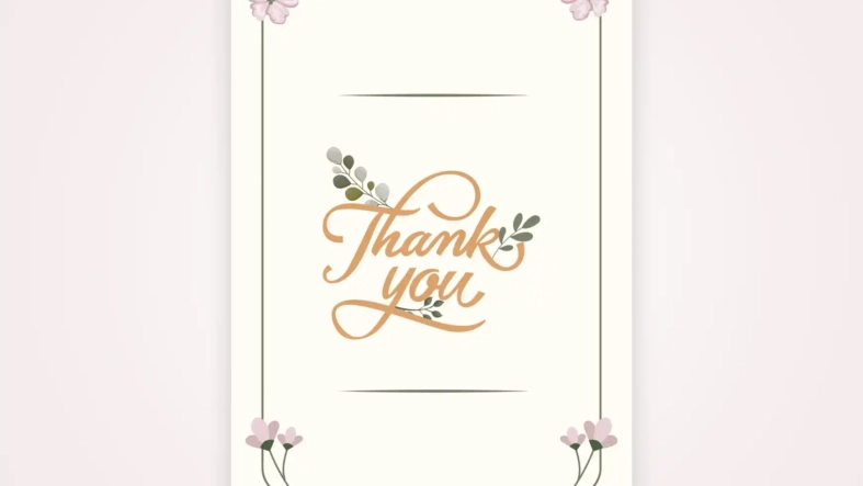 Wedding Thank You Cards
