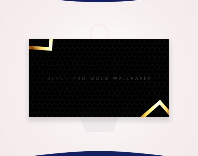 Black and Gold Wallpaper