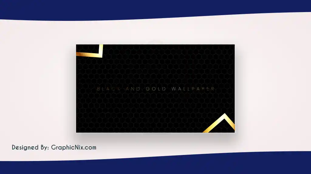 Black and Gold Wallpaper