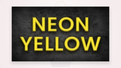 Neon Yellow