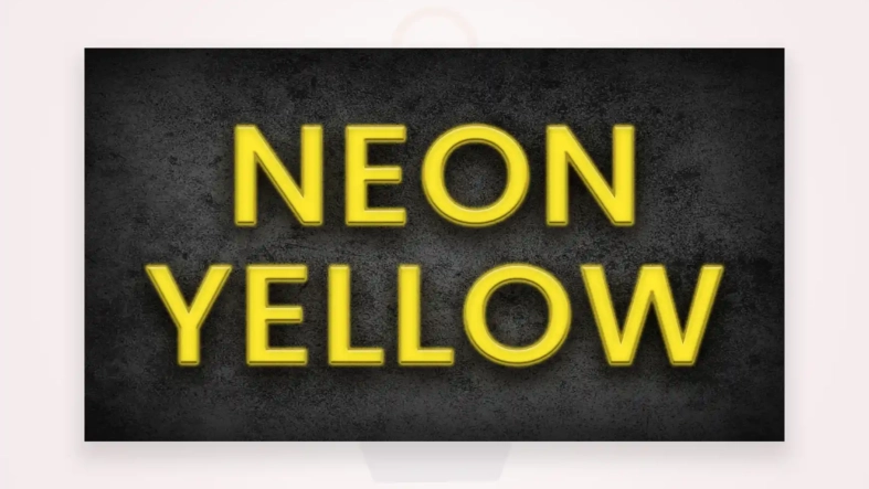 Neon Yellow