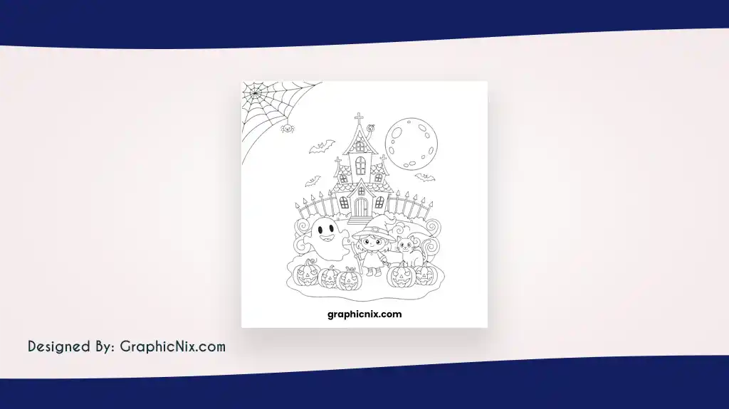 Halloween Coloring Pages​