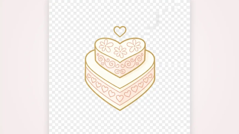 Heart Cake