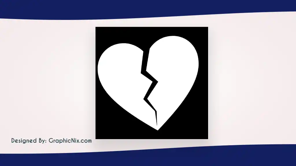 broken heart emoji​