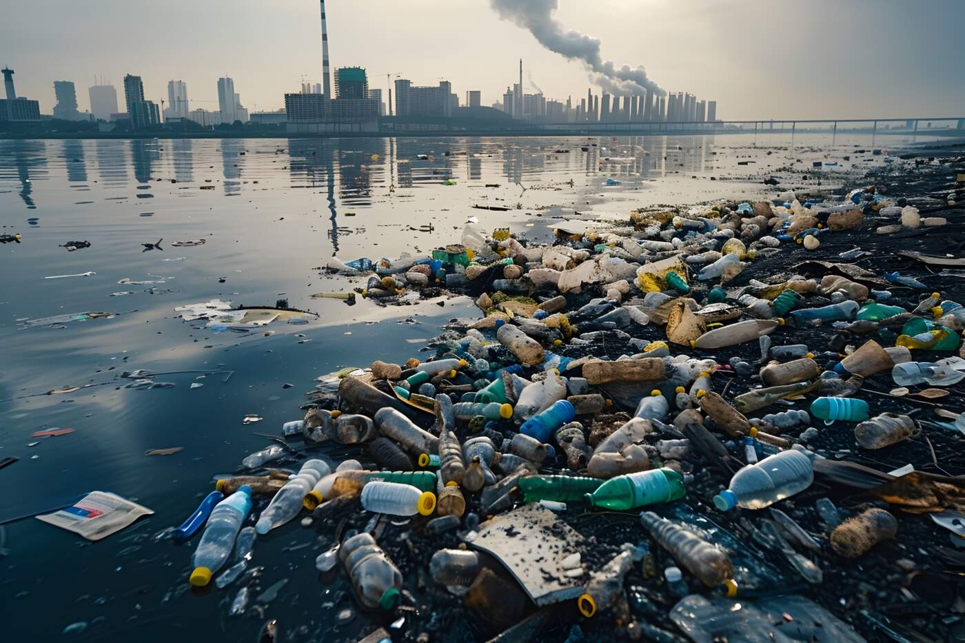 Water pollution now affects nearly half the world’s waters.