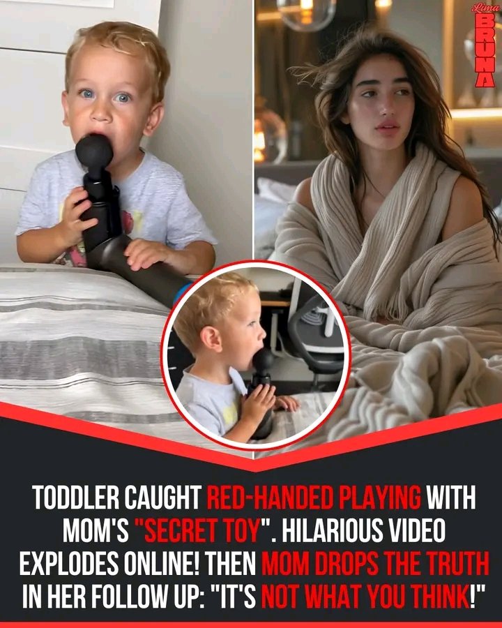 A toddler’s innocent curiosity over a misunderstood household item sparks lighthearted online reactions.