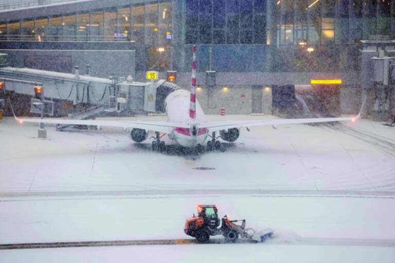 A massive winter storm has grounded flights and disrupted travel nationwide.